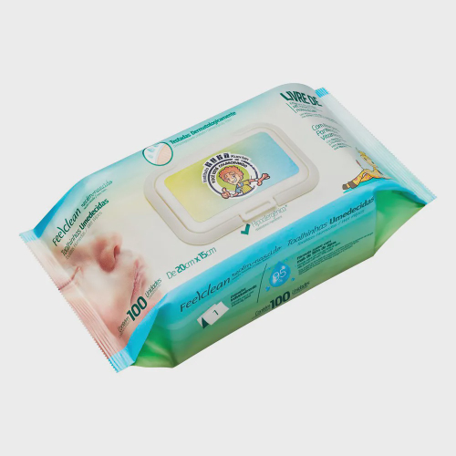 Lenço Umedecidos Feelclean Baby 100 Unidades em Promoção na Americanas