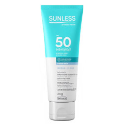 Protetor Solar Sunless Facial Fator 50 Toque Seco sem Base é boa?