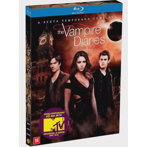 DVD BOX - THE VAMPIRE DIARIES - 1° TEMPORADA COMPLETA - 5 DISCOS