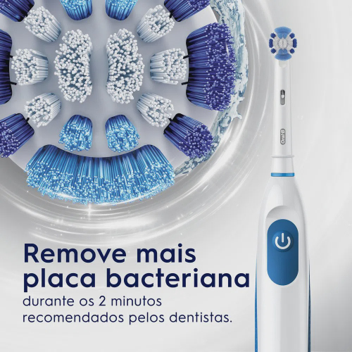 Escova Dental Elétrica Oral-B Pro-Saúde Power + 2 Pilhas Em Promoção Na ...