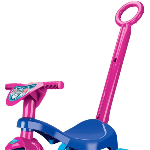 Triciclo Motoca Infantil Ice Com Haste Tchuco Samba Toys