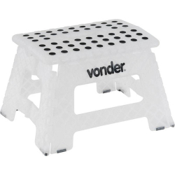 Banqueta Plástica Dobrável 22cm Até 150kg Multiuso c/ Alça - Vonder - Branco é boa?