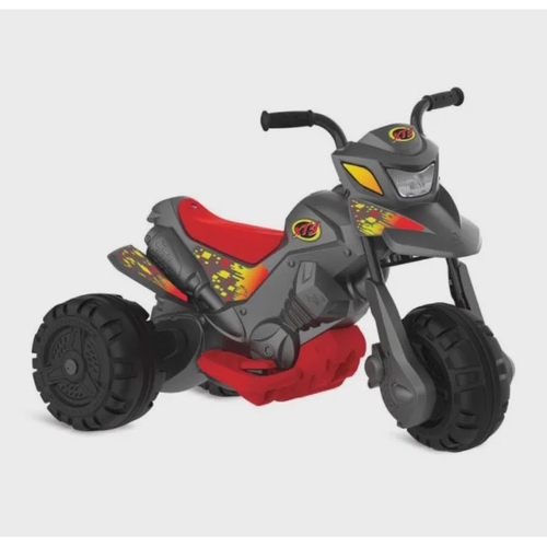 Moto Eletrica Infantil Triciclo Bandeirante Banmoto 6V Rosa - Maçã Verde  Baby