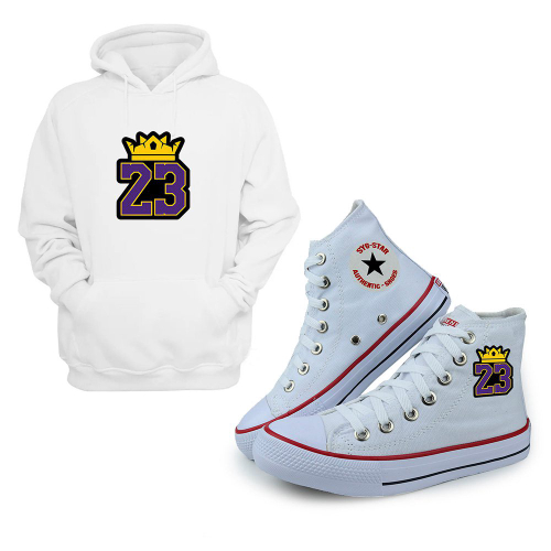 lebron james tenis lakers