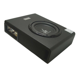 Menor preço em Caixa Amplificada Automotivo Som Corzus CXS303 Slim 350W Rms Subwoofer 8 Polegadas + 2 Canais Stéreo