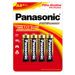 Blister com 4 pilha alcalina aa - LR6XAB/4B192 - panasonic