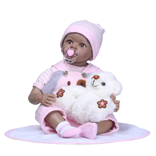 55 Centimetros Adoravel Crianca Recem Nascido Baby Doll Brinquedos De Pano Macio Corpo Silicone Baby Doll Compra Internacional Pode Ser Cobrada Imposto Em Promocao Ofertas Na Americanas