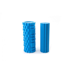 Kit de 2 Rolos de Massagem e Liberação Miofascial Azul Menor preço em Kit de 2 Rolos de Massagem e Liberação Miofascial Azul