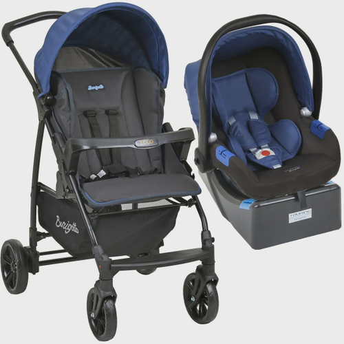 Carrinho burigotto ecco hot sale com bebe conforto