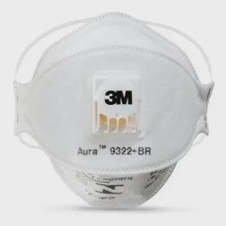 10 Máscara 3m Pff2 N95 Aura 9322 Br Prot Resp Anvisa Inmetro Menor preço em 10 Máscara 3m Pff2 N95 Aura 9322 Br Prot Resp Anvisa Inmetro