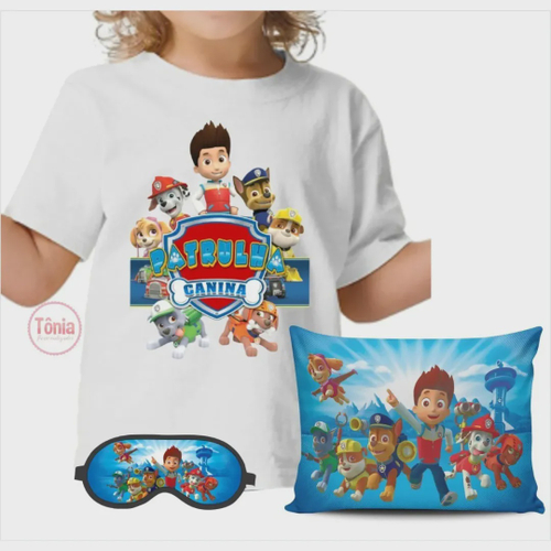 Roblox Kit Camiseta Almofada E Máscara De Dormir em Promoção na