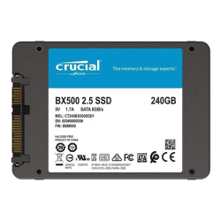 Ssd Crucial BX500, 240GB, sata, Leitura 540MB/s, Gravação 500MB/s – CT240BX500SSD1 Promoção! é boa?