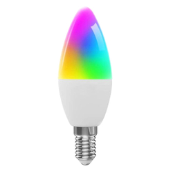 Lâmpada LED Sem Fio rgbcw Inteligente E14 Lâmpada Regulável para Alexa é boa?