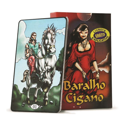 Baralho Tarot do Cigano Vladimir Deck 36 Cartas Oráculo em