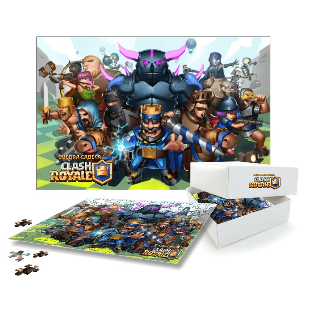 Quebra Cabeça Clash Royale Grande em Promoção na Americanas