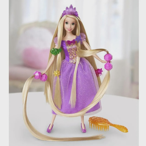 Obobb Rapunzel brinquedos, boneca de maquiagem, brinquedo de