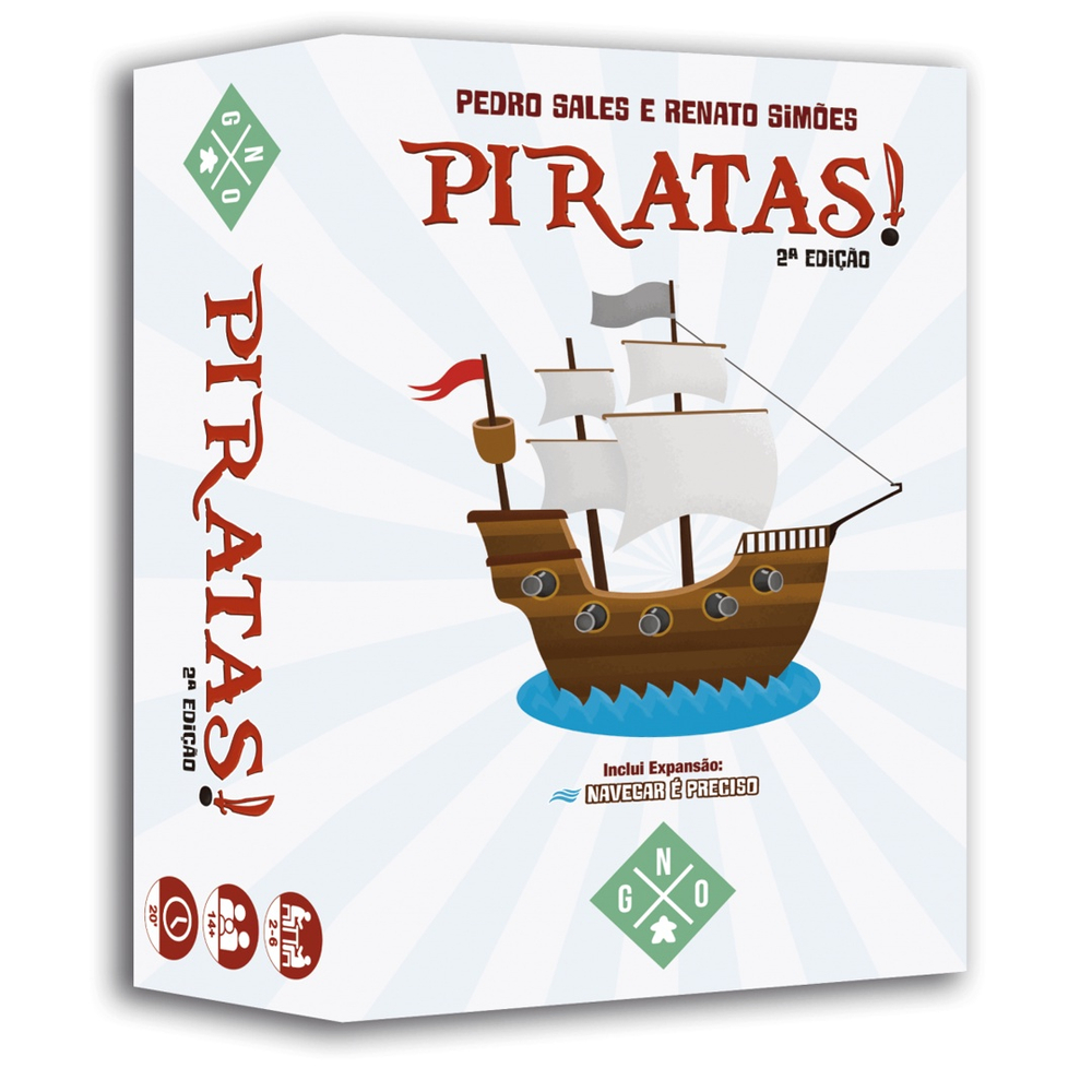 E aí, tem Jogo? - Tem cartinha pnp do Piratas! da Geeks N