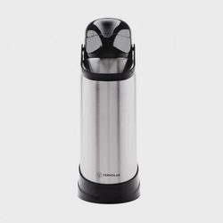 Garrafa Térmica 100% Inox R-Evolution 1.2L Bomba Pressão Menor preço em Garrafa Térmica 100% Inox R-Evolution 1.2L Bomba Pressão