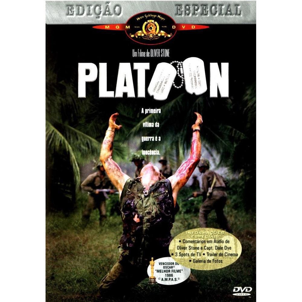 Dvd Platoon - Edição Especial em Promoção na Americanas