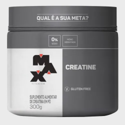 Creatina Pura 300g - Max Titanium Menor preço em Creatina Pura 300g - Max Titanium