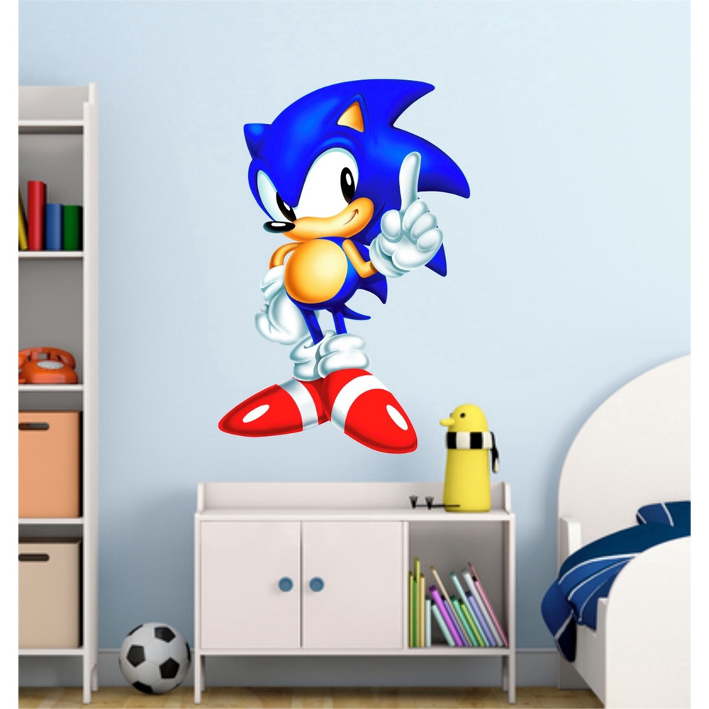 Adesivo Parede Sonic Mod.1