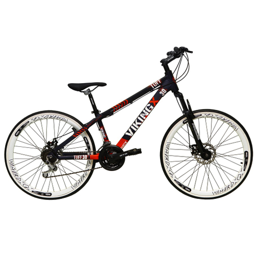 Bike Aro 26 Vikingx Tuff30 21v Freio Disco Freeride Crianças