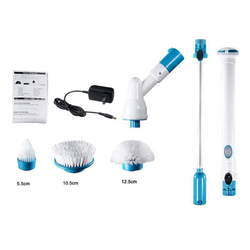 Kit Esfregão Elétrico Vassoura Spin Scrubber - Cabo longo, Limpeza da casa é boa?
