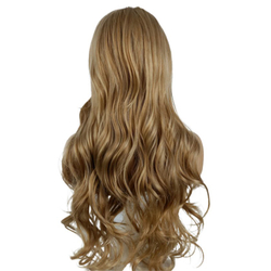 Curly cabelo humano peruca Mulheres Gradient perucas de cabelo longo encaracolado peruca Natural peruca de cabelo é boa?