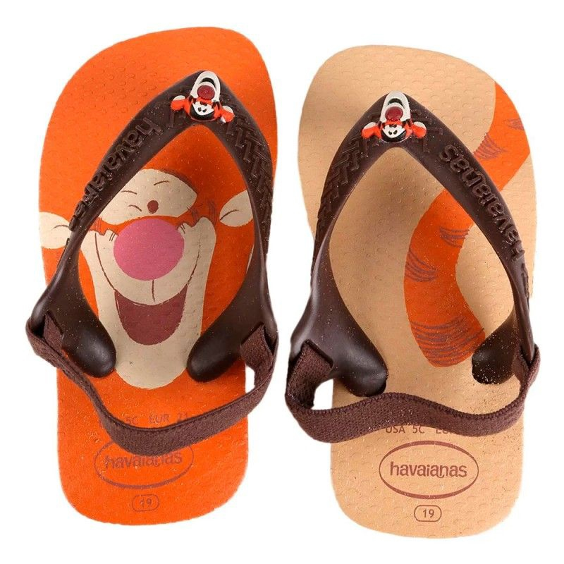 Havaianas Baby Disney Tico e Teco - Marrom em Promoção na Americanas