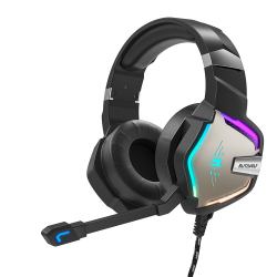 Fone de ouvido para jogos 7.1 / 5.1 Virtual Surround Sound 50mm Dynamic Driver Luz LED rgb BlitzWolf BW-GH1 Pro Menor preço em Fone de ouvido para jogos 7.1 / 5.1 Virtual Surround Sound 50mm Dynamic Driver Luz LED rgb BlitzWolf BW-GH1 Pro