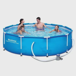 Piscina Bestway 9150 Litros Bomba Filtro 110v 3,66 m X 1 m #56419 Menor preço em Piscina Bestway 9150 Litros Bomba Filtro 110v 3,66 m X 1 m #56419