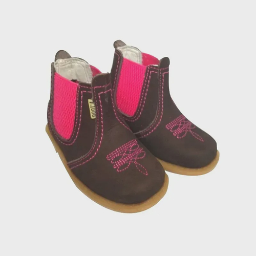 Bota caterpillar botina couro rosa em Promoção na Americanas