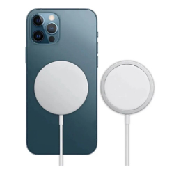 Carregador sem fio MagSafe Apple compatível linha iphone 12 Menor preço em Carregador sem fio MagSafe Apple compatível linha iphone 12