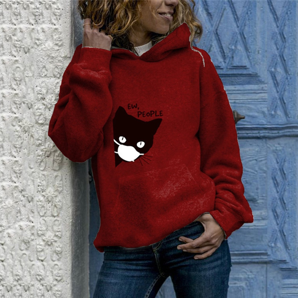 black and red split moletom com capuz