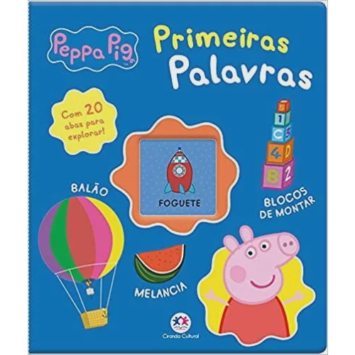 Desenhos para colorir da Peppa Pig com balões - Desenhos para