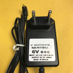 Fonte Carregador Baba Eletrônica Motorola dc 6V Pino Fino é boa?