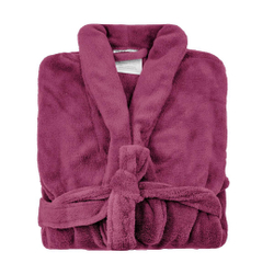 Menor preço em Roupão De Banho Microfibra Soft Camesa Roxo M