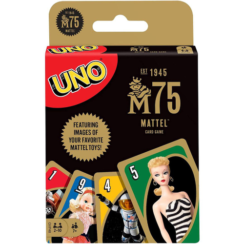 Uno jogo de cartas - uno mattel 75H - edição especial de