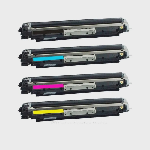 Kit 4 Toner Hp M177fw M176n Cf350a Cf351a Cf352a Cf353a 130a Cymk