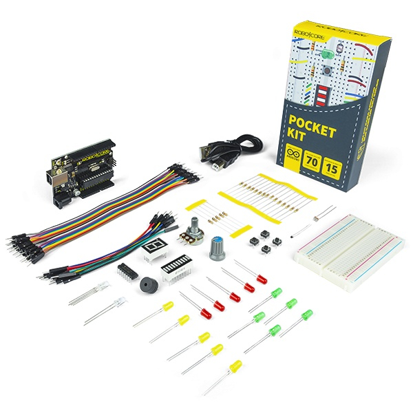 Pocket Kit para Arduino com BlackBoard uno R3 em Promoção na Americanas