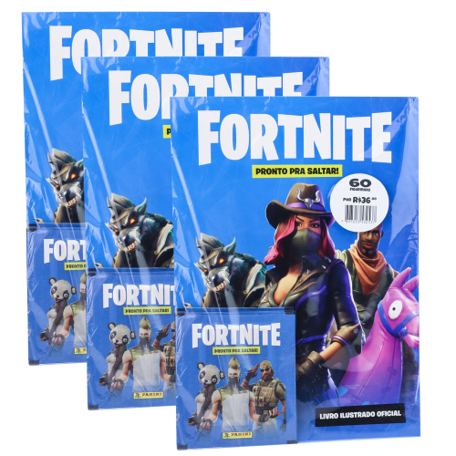 Álbum de figurinhas do Fortnite. - Hobbies e coleções - Madureira