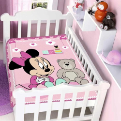 Cobertor Infantil Raschel Jolitex Minnie Surpresa Rosa Menor preço em Cobertor Infantil Raschel Jolitex Minnie Surpresa Rosa
