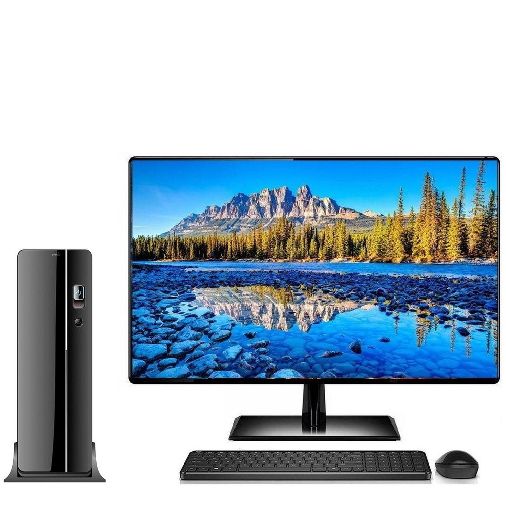 Computador pc cpu Slim Intel Core i5 8GB 500GB Monitor EasyPC em