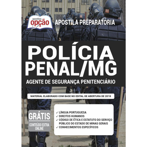 Concurso Policia Penal de Minas Gerais - Língua Portuguesa 