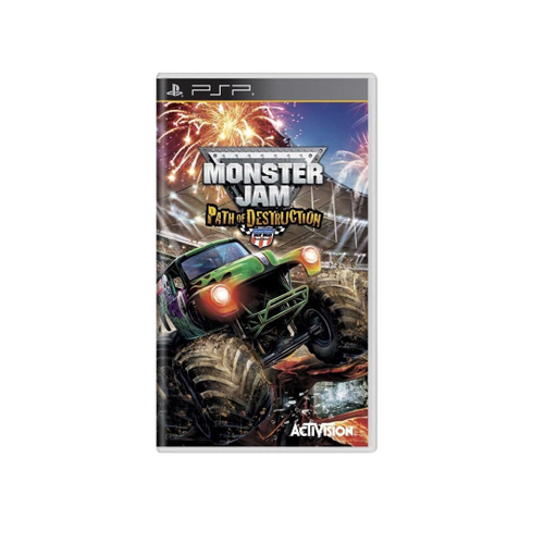 Jogo Novo Monster Jam Path Of Destruction Original Psp em Promoção na  Americanas