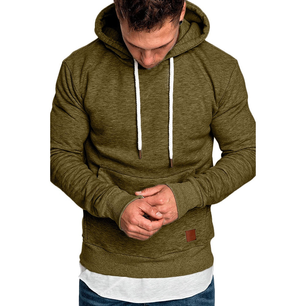 brown wool moletom com capuz
