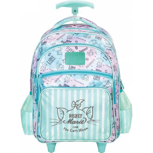 Mochila escolar infantil gata marie luxo, extra