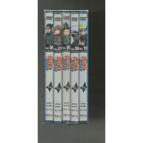 Dvd Naruto Shippuden Box 2 2ª Temporada 5 Discos em Promoção na Americanas