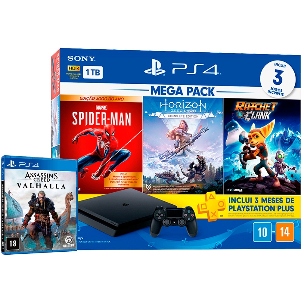 Controle Sem Fio Dualshock 4 Preto + Game Horizon Zero Dawn Complete Edition  Hits - PS4 em Promoção na Americanas