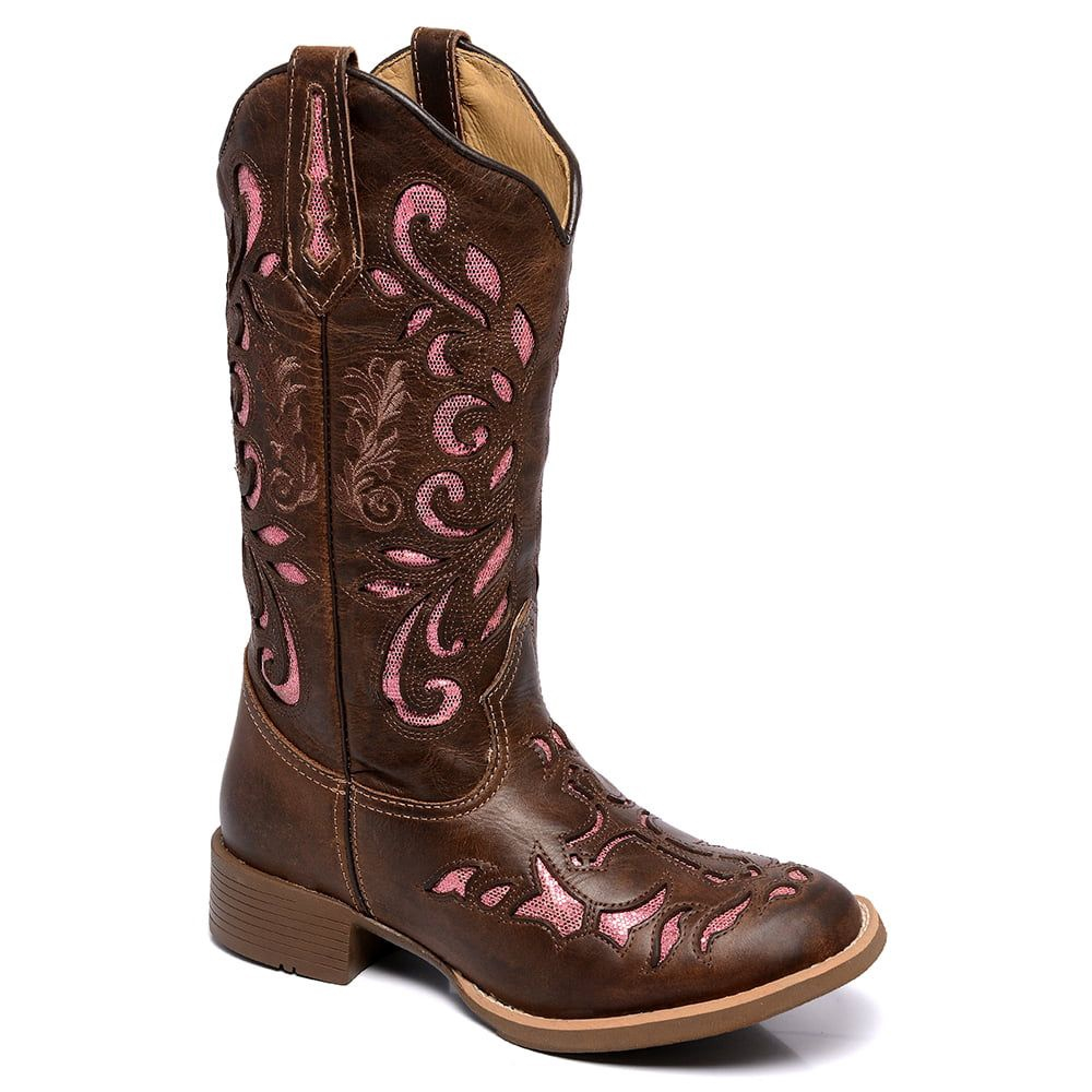 Bota country feminina cano 2024 longo